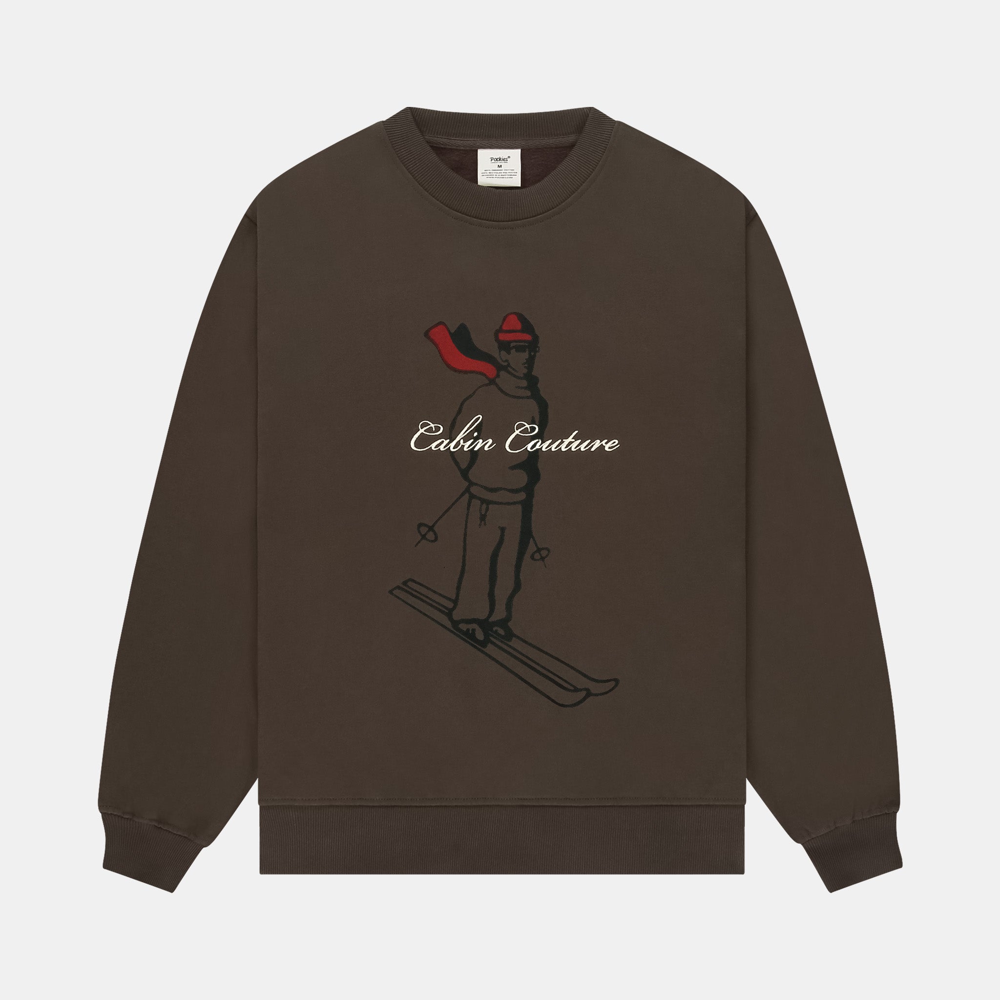 C.C. Ski Crew - Brown