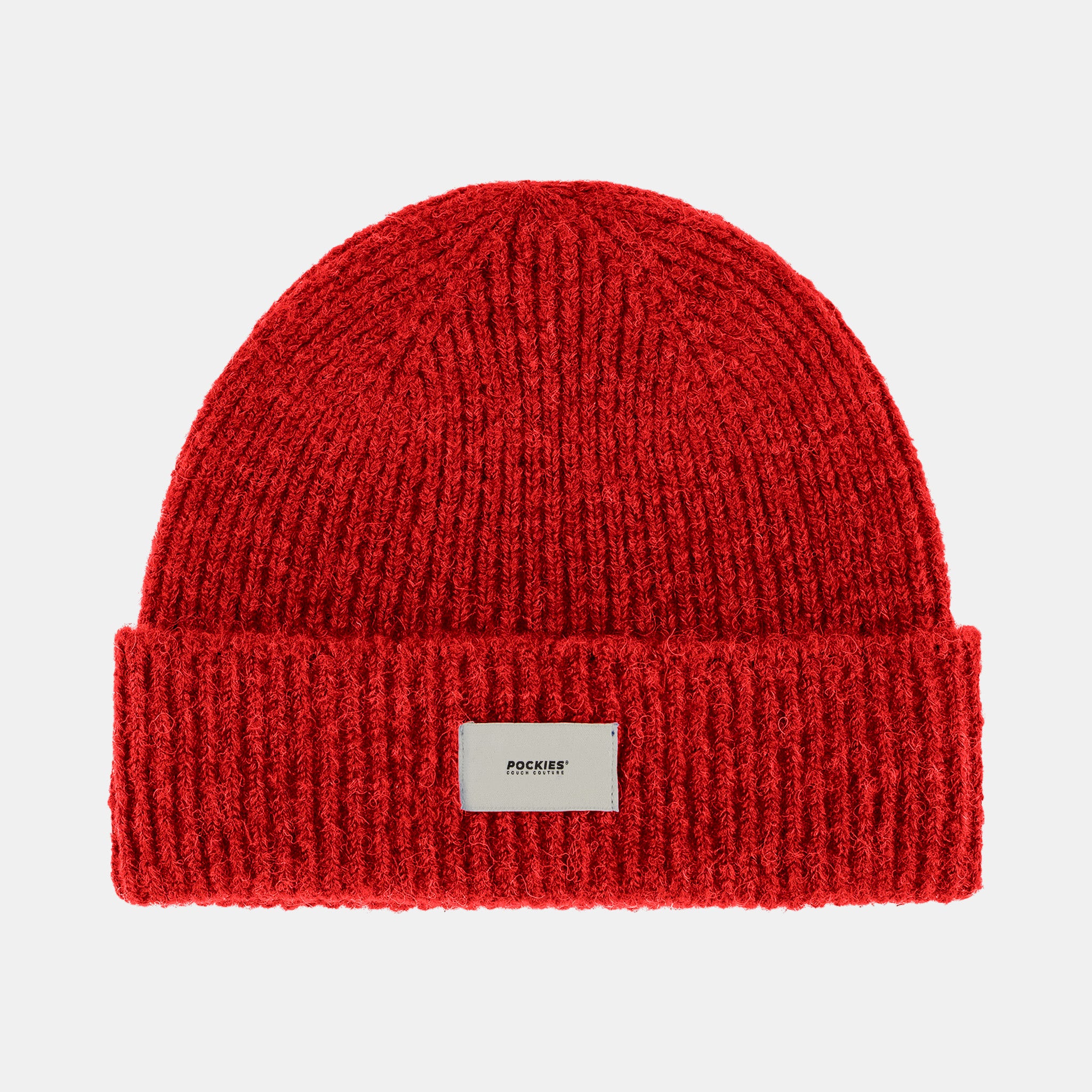 Bold Logo Beanie - Red