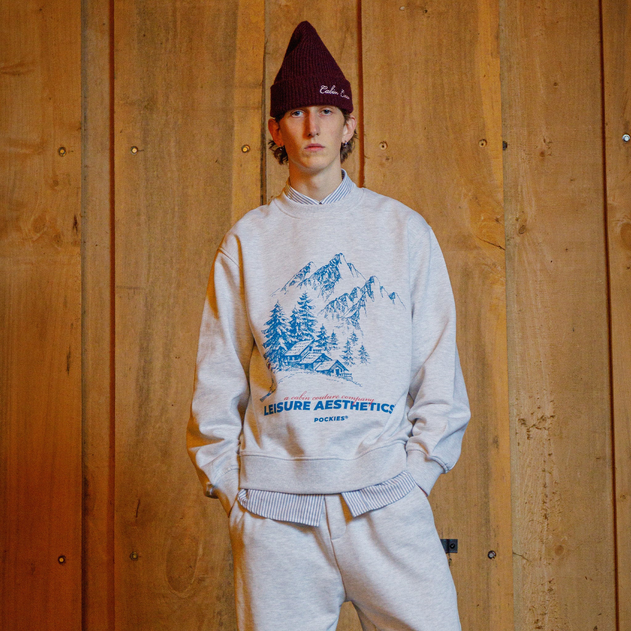 LA Ski Crew - Grey