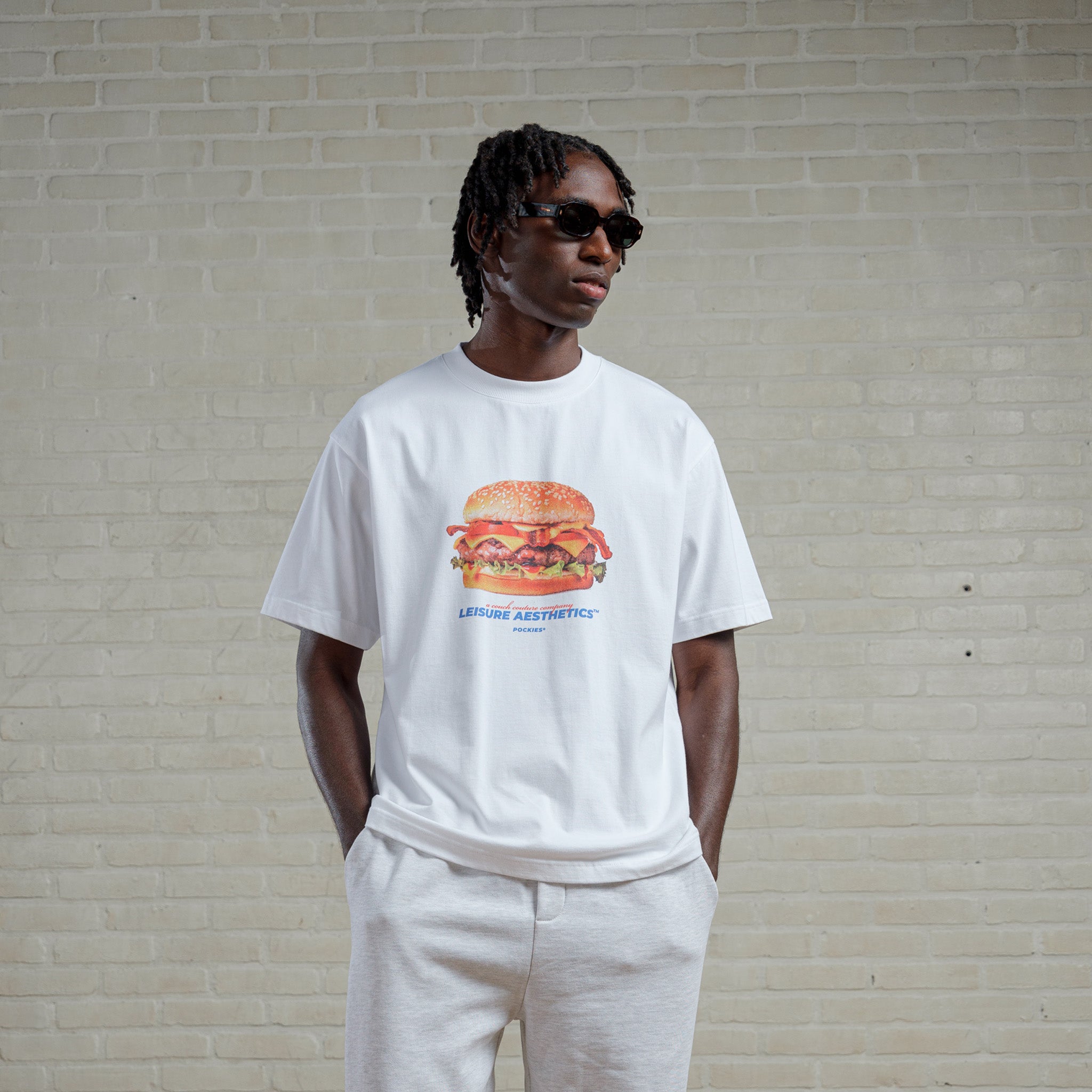 L.A. Burger Tee - White