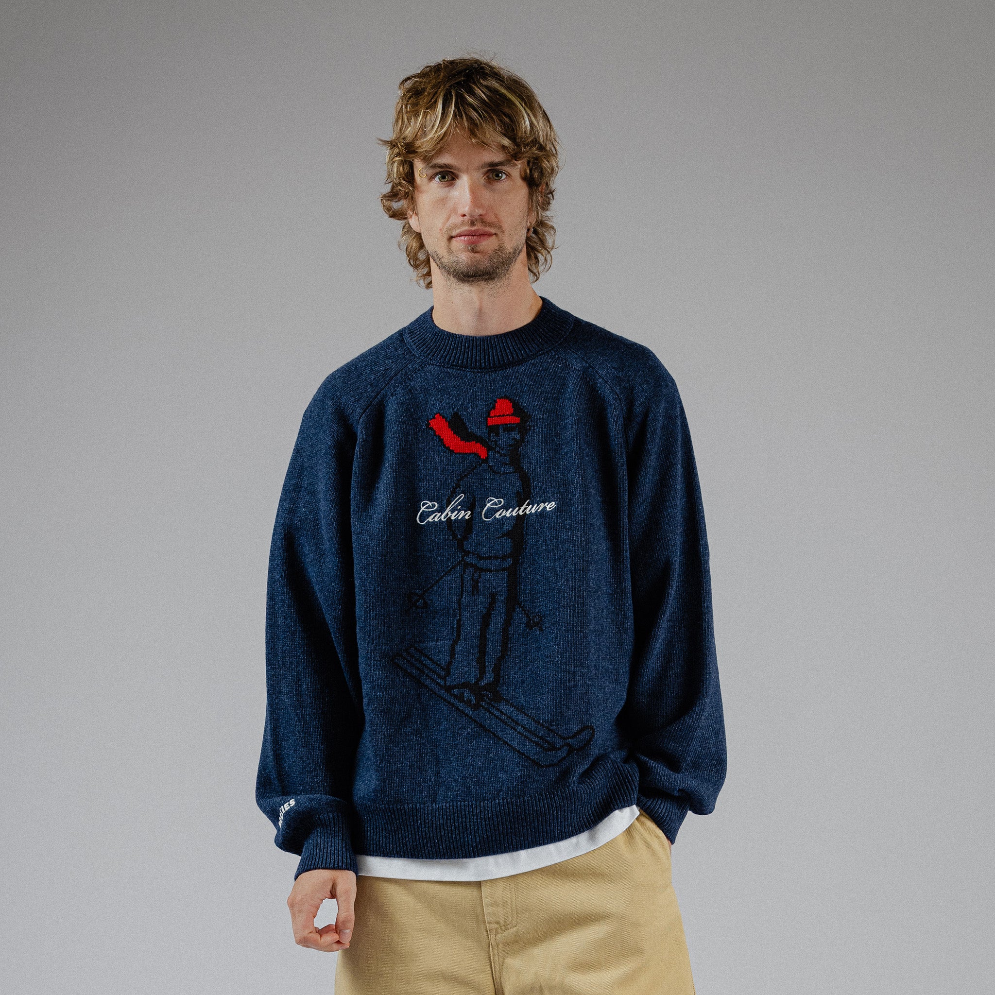 C.C. Ski Knit - Navy