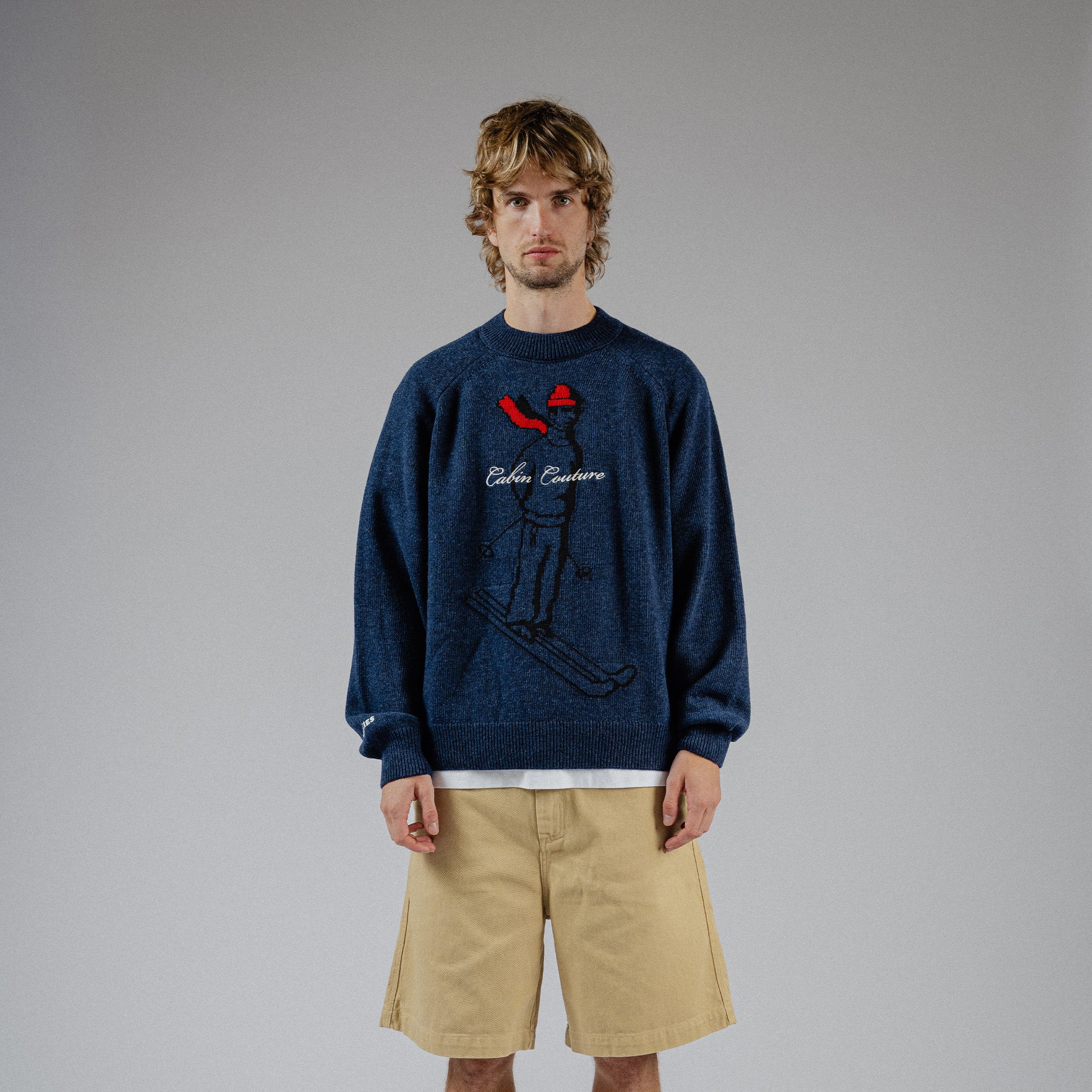 C.C. Ski Knit - Navy