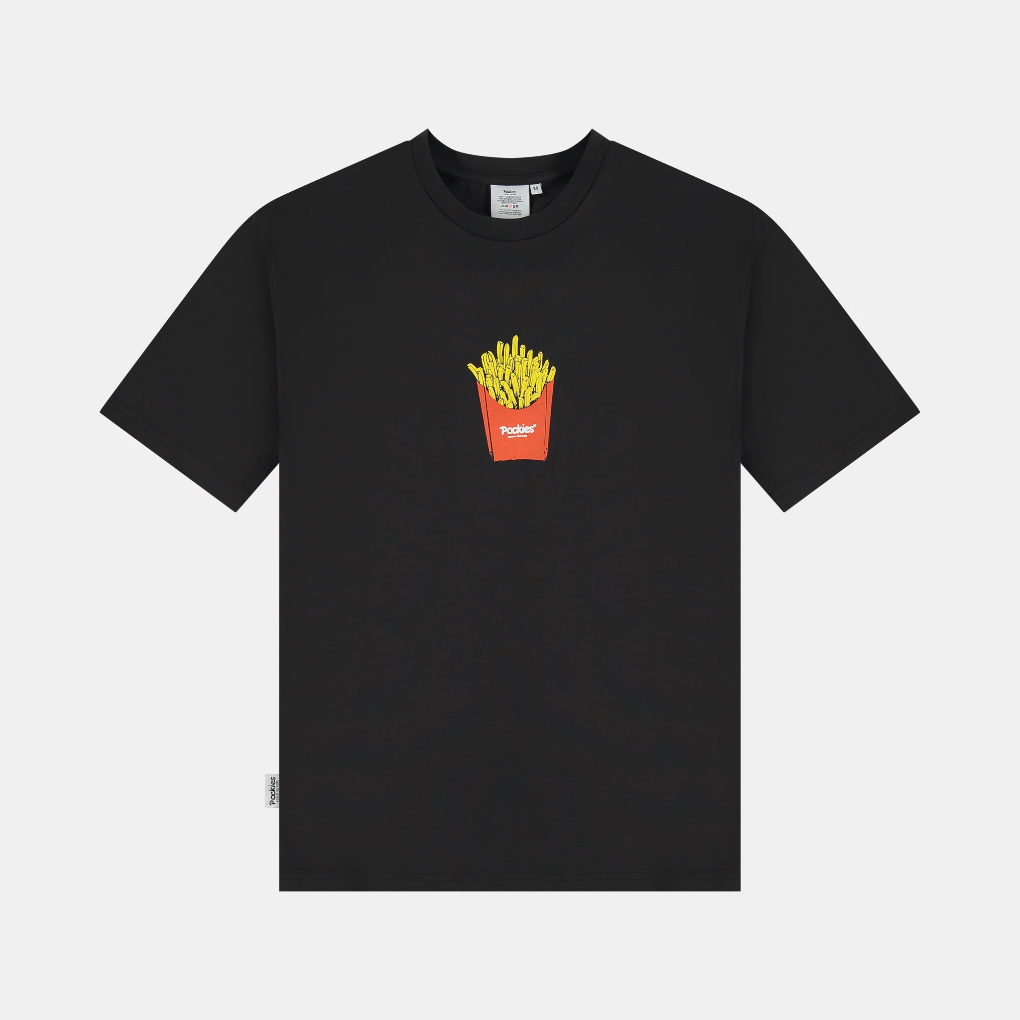 Fries Tee Black