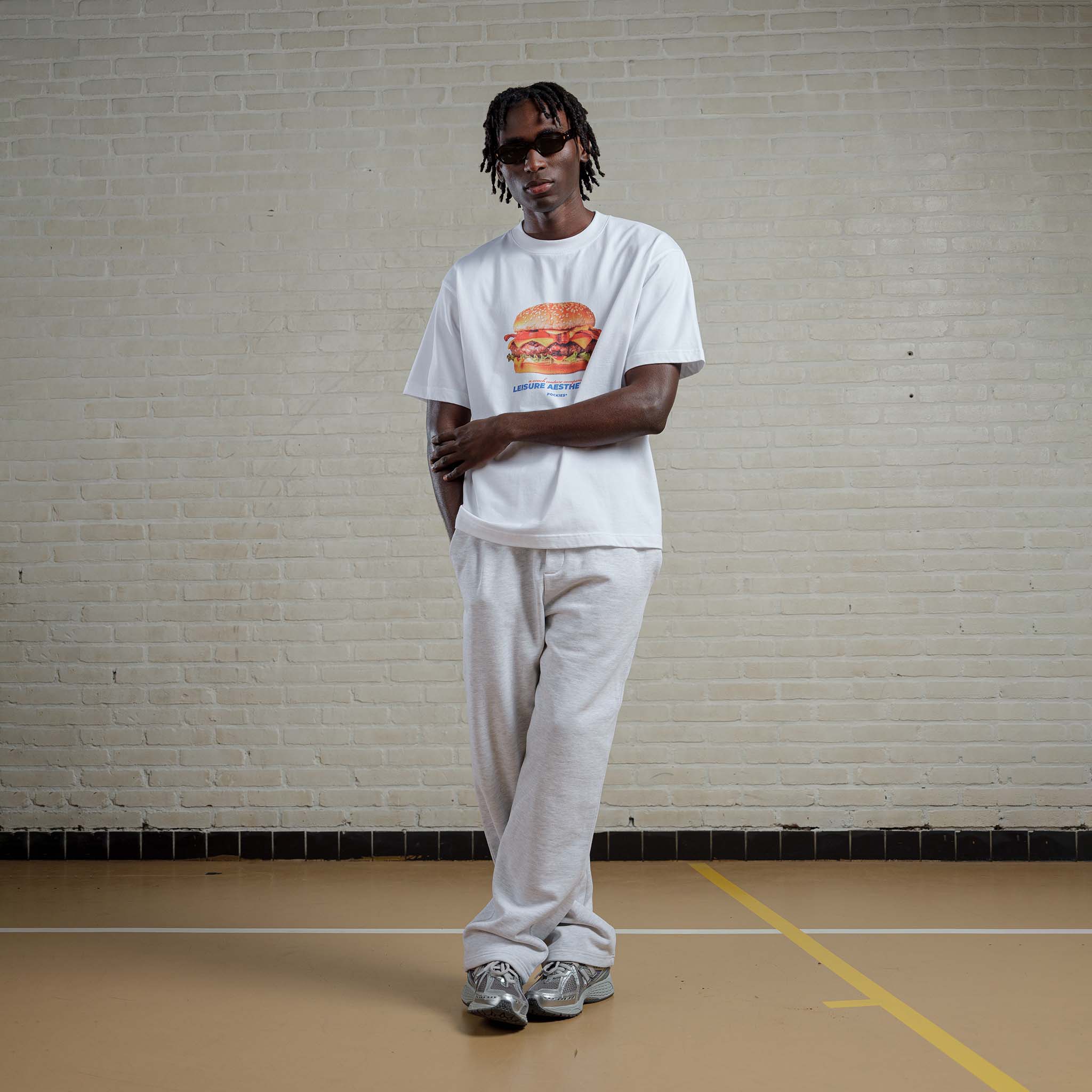 L.A. Burger Tee - White