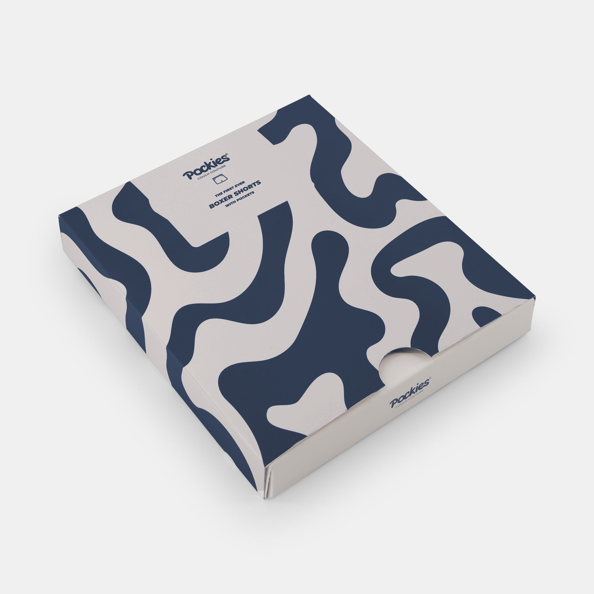 Navy Swirls
