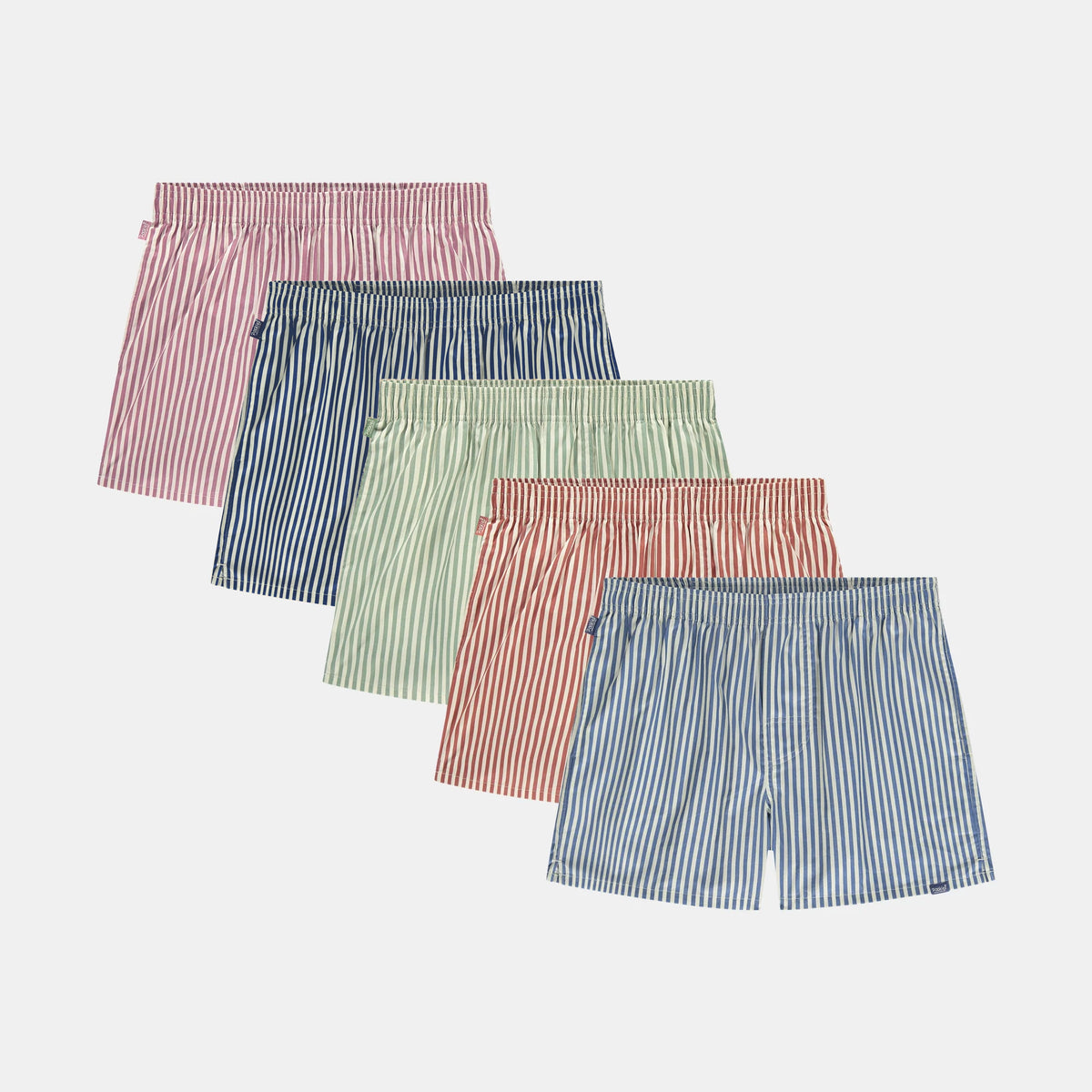 5-pack Striped Boxers