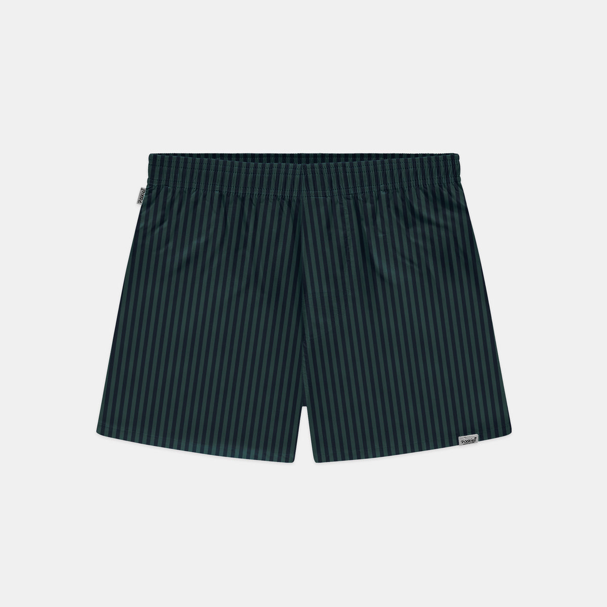 Striped Boxers - Navy/Green