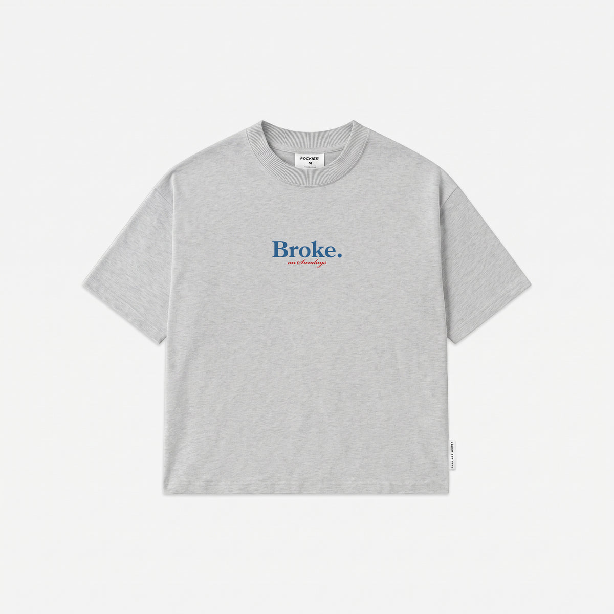 Broke Tee - Grey