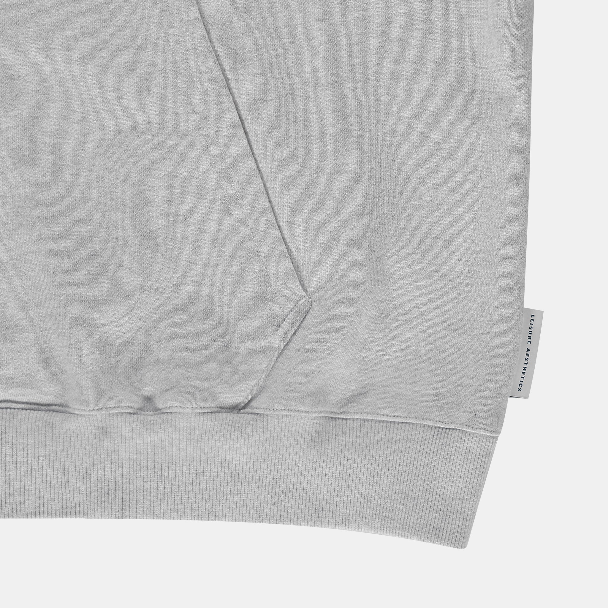 C.C. Zip Hoodie - Grey Melange
