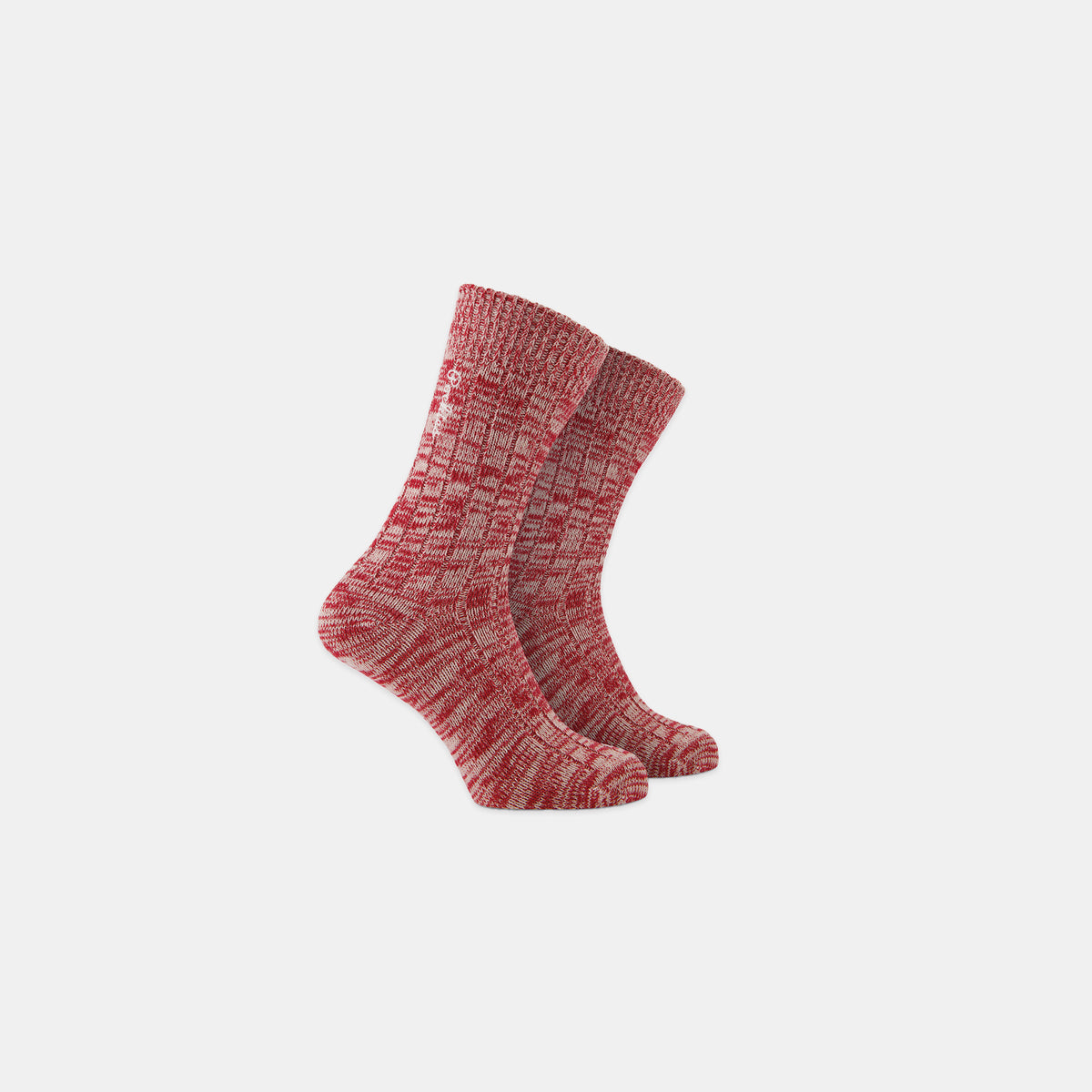 Chunky Red Socks