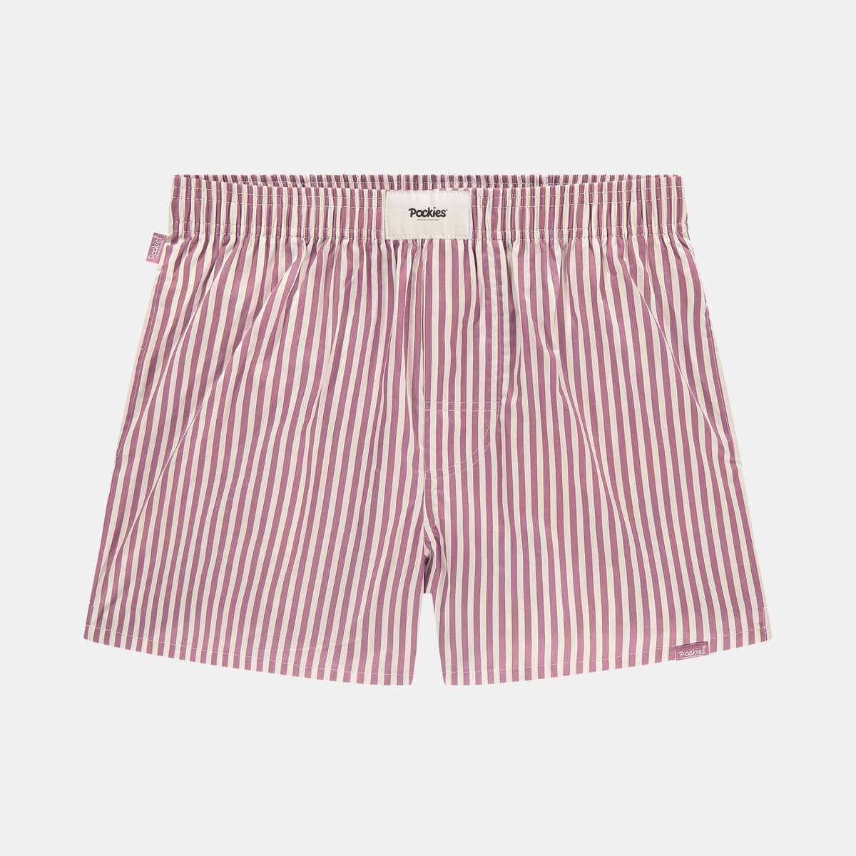 Pink Striped - Boyfriend Boxers