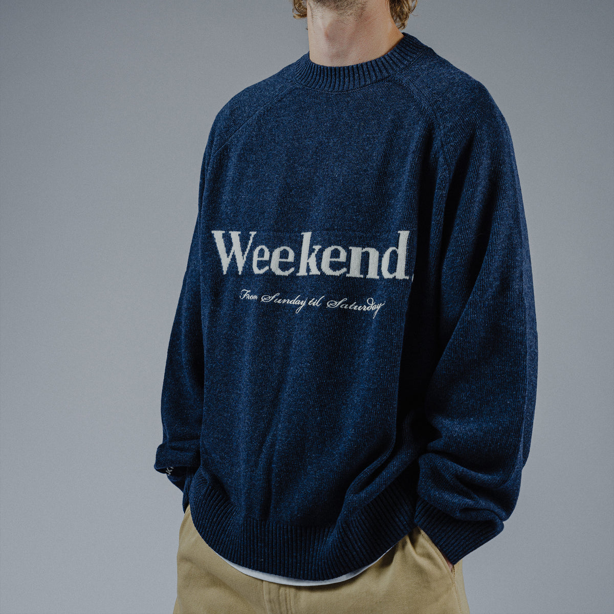 Weekend Knit - Navy
